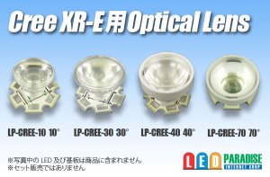 画像1: Cree XLamp XR-E用レンズ