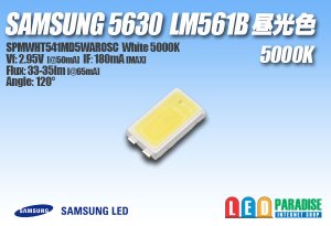 画像1: SAMSUNG 5630 LM561B 4極 5000K