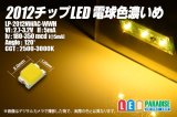 2012電球色チップLED濃いめ