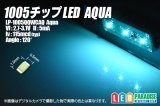 1005チップLED アクア