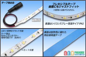 画像2: SSG Ra90+ 2835テープLED 60LED/m 5200K 1-5m