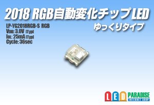 画像1: 2018 RGB自動変化チップLED ゆっくりタイプ