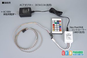 画像3: NeoPixel 2020 極細テープLED 1m/120LED