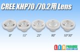 CREE XHP70/XHP70.2用オプティカルレンズ