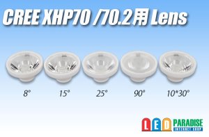 画像1: CREE XHP70/XHP70.2用オプティカルレンズ