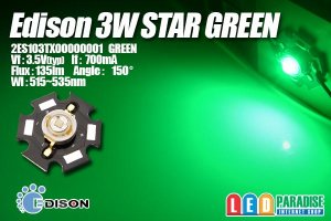 画像1: Edison 3WStar緑色 2ES103TX00000001