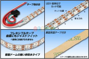 画像2: 側面発光 4020NeoPixel MiniテープLED 非防水 1m/120LED