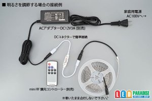 画像4: 2835テープLED 非防水 青色 5m/600LED