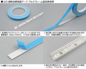 画像3: LED用熱伝導両面テープ
