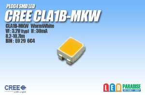 画像1: CREE CLA1B-MKW 電球色