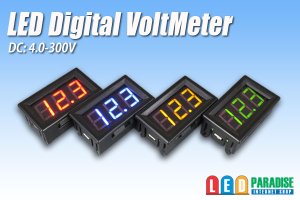 画像1: LED Digital VoltMeter