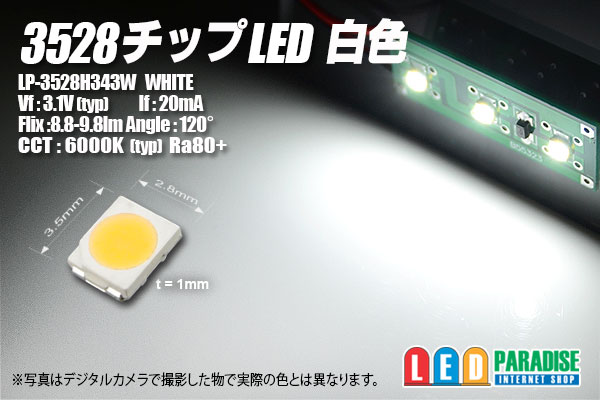 チップ led 白 | ledの規格と種類 – KZEOL