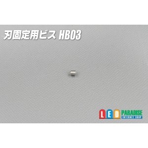 画像: 刃固定用ビスHB03