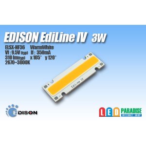 画像: EdiLineIV ELSX-HF36 3W 電球色