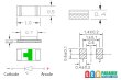 画像2: 1005チップLED 青色