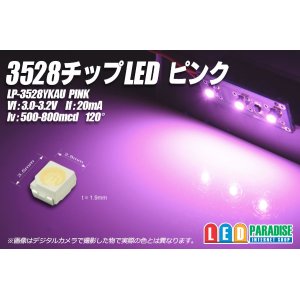 画像: 3528チップLEDピンク