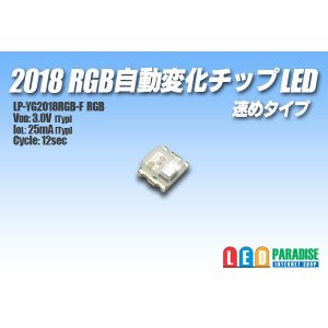 画像: 2018 RGB自動変化チップLED 速めタイプ