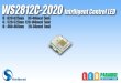 画像1: WS2812C-2020 WorldSsemi