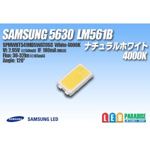 画像: SAMSUNG 5630 LM561B 4極 4000K