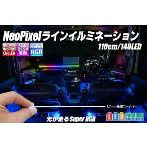 画像: NeoPixelラインイルミネーションセット