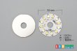 画像2: DC5V 2835調色アルミ基板 32mm 1W B2