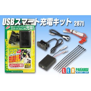 画像: USBスマート充電キット(トヨタ・ダイハツ車用)　2871