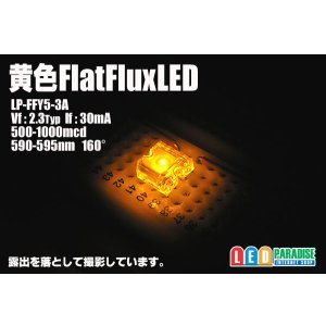 画像: 黄色フラットFluxLED