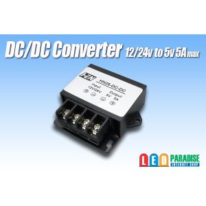 画像: DC/DCコンバーター ネジ端子 12/24Vto5V5A