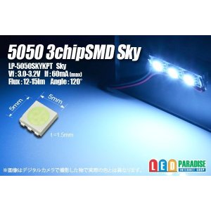 画像: 5050 3chip Sky LP-5050SKYKPT