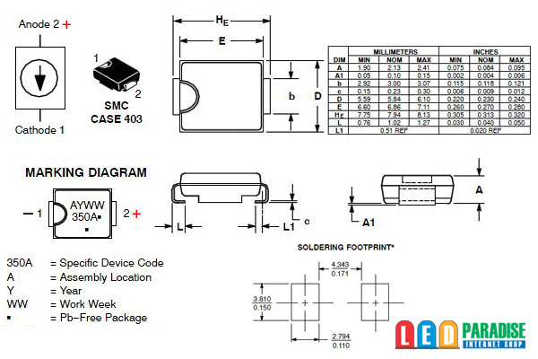 画像: NSI50350AST3G CCR ONSemi