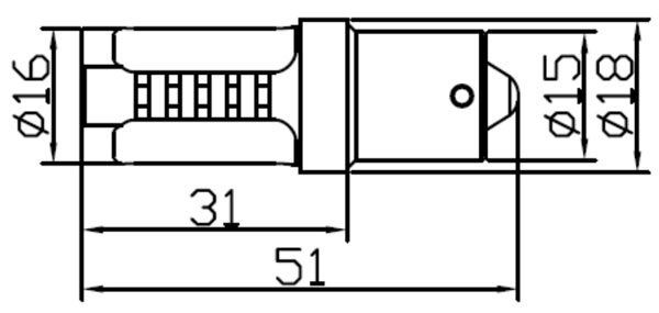 画像: BAU15s PowerLEDライトバルブ白色