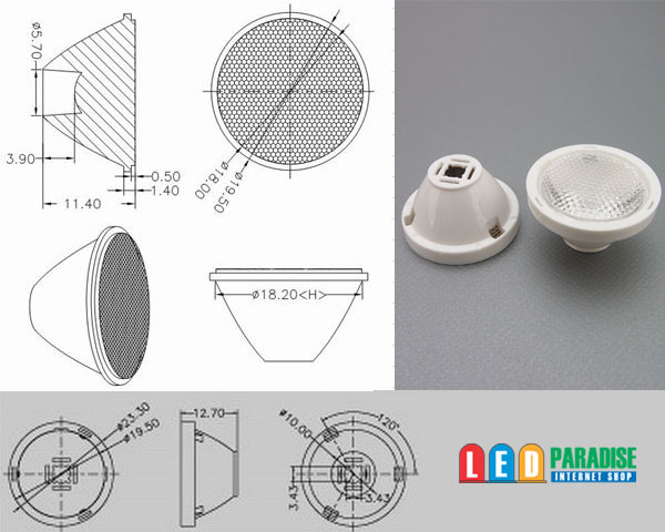 画像: Cree XP-G/XP-E用レンズ