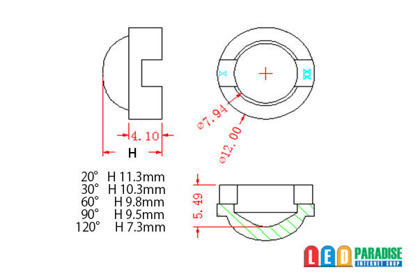 画像: PowerLED用レンズキャップ