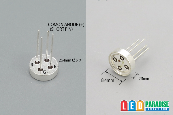 画像: T10 RGB 1.5W PowerLED LP-T10-1.5W AnodeCOM