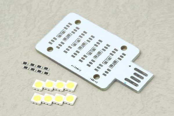 画像1: 5050 3chip 8LED USBライトキット