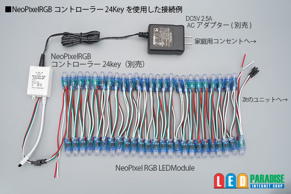 画像: Neo Pixel RGB LEDモジュール