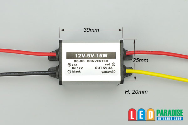 画像: DC/DCコンバーター 12Vto5V3A