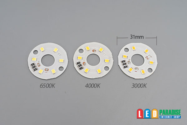 画像2: DC5V 2835単色アルミ基板 31mm