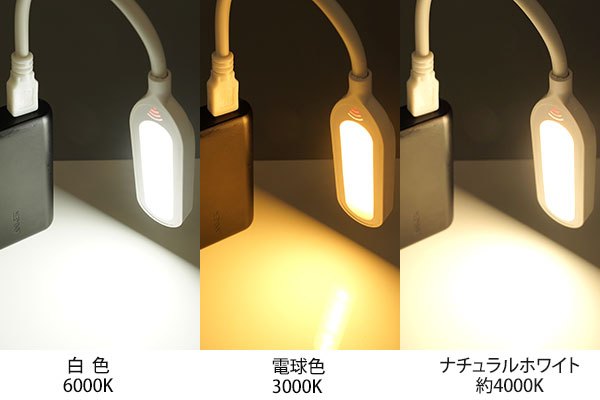 画像: USBタッチ調光LEDライト