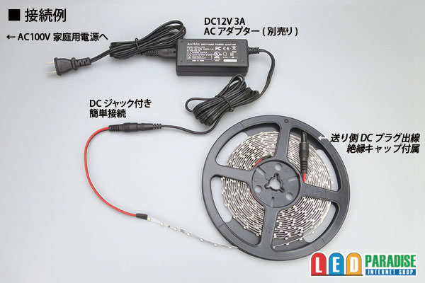 画像: 3528テープLED 60LED/m 非防水 青色 5m