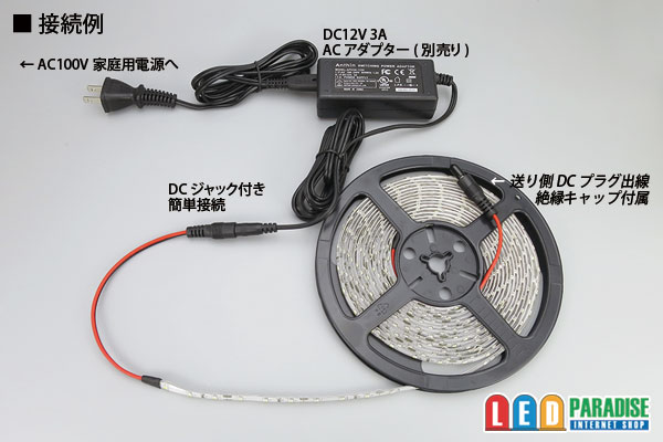 画像: 3528テープLED 60LED/m クリアドーム 青色 5m