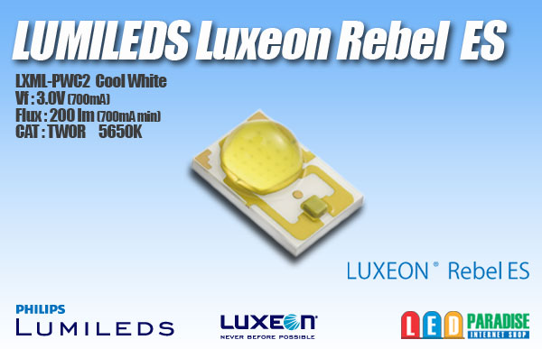 画像1: LUXEON Rebel ES LXML-PWC2