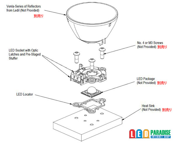 画像: Solderless LED Socket 2154235-2