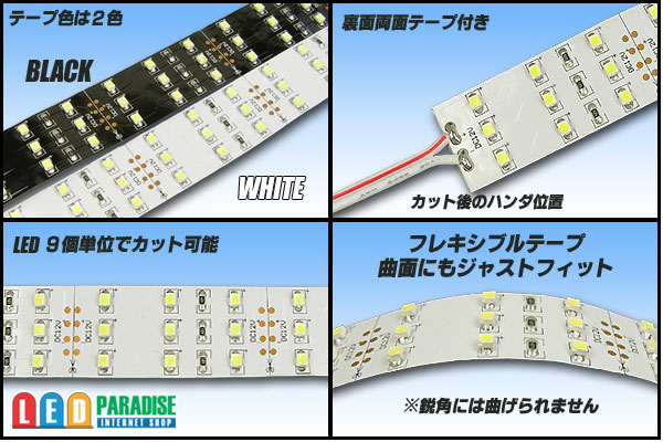 画像: 3528テープLED トリプルライン