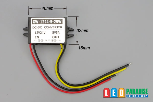 画像: DC/DCコンバーター 12/24Vto5V5A