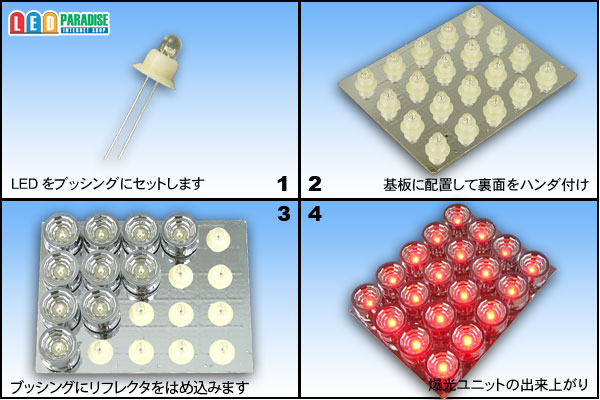 画像: 5mm用丸形リフレクター　