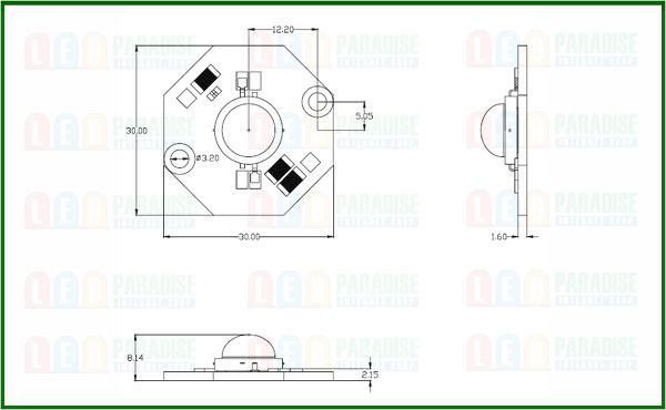 画像: Acriche AW3201 4W白色