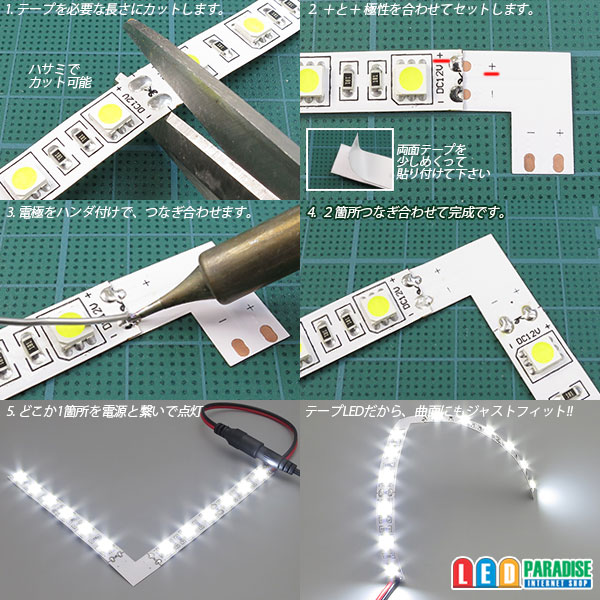 画像: 10mm2芯L字基板 L-PCB-10