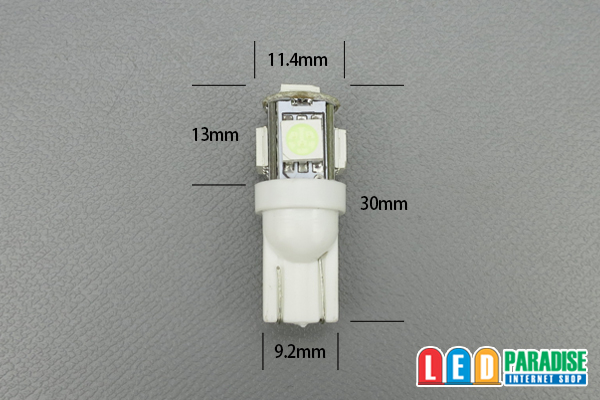 画像: T10 5050 5LEDバルブ Sky