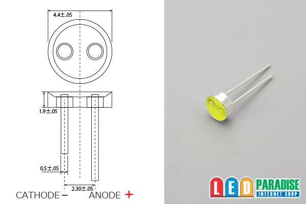 画像: T4.4 MidPowerLED 白色 LP-T4.4CDSW